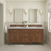 James Martin Vanities Lorelai 72" Double Vanity