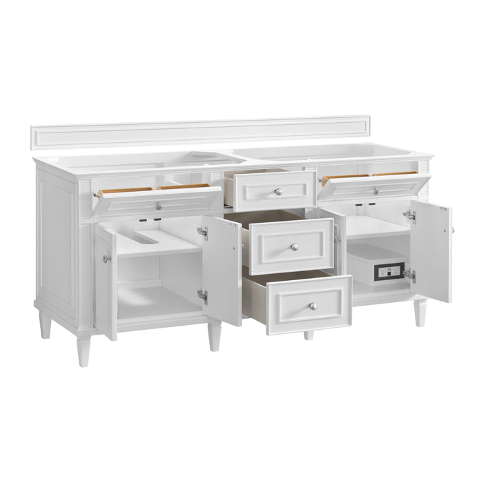 James Martin Vanities Lorelai 72" Double Vanity