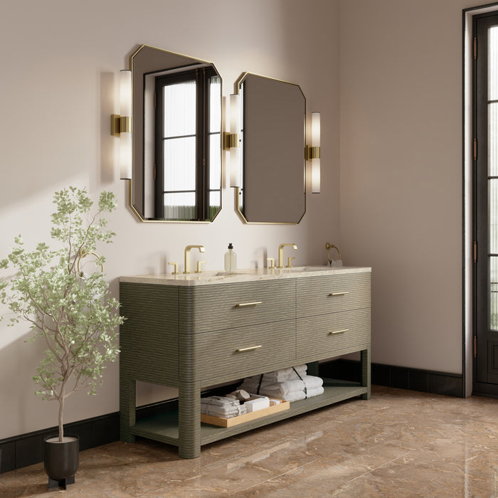 James Martin Vanities Lucian 72" Double Vanity