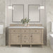 James Martin Vanities Lorelai 60" Double Vanity