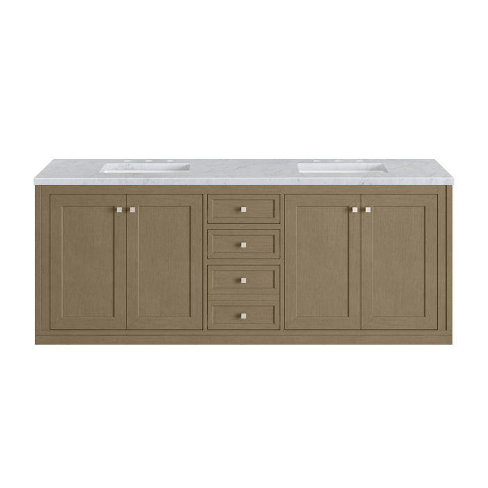 James Martin Vanities Chicago 72" Double Vanity