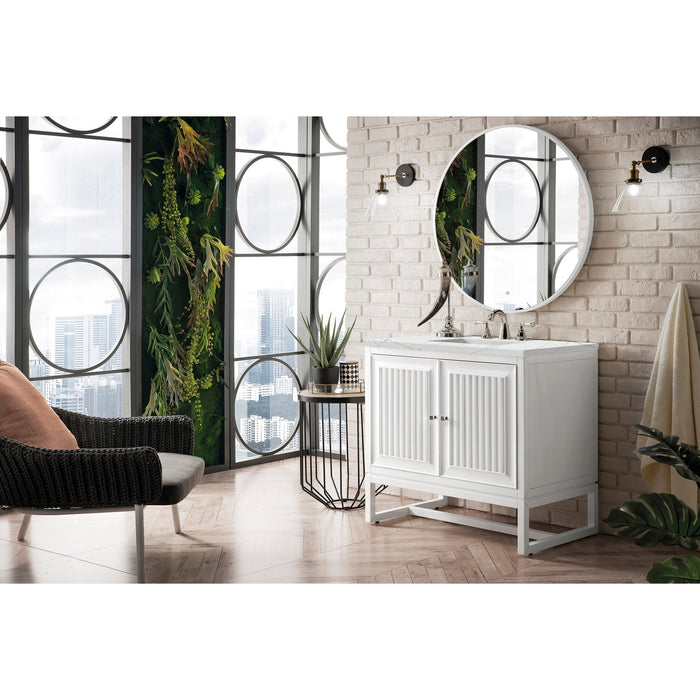 James Martin Vanities Athens 36" Single Bathroom Vanity