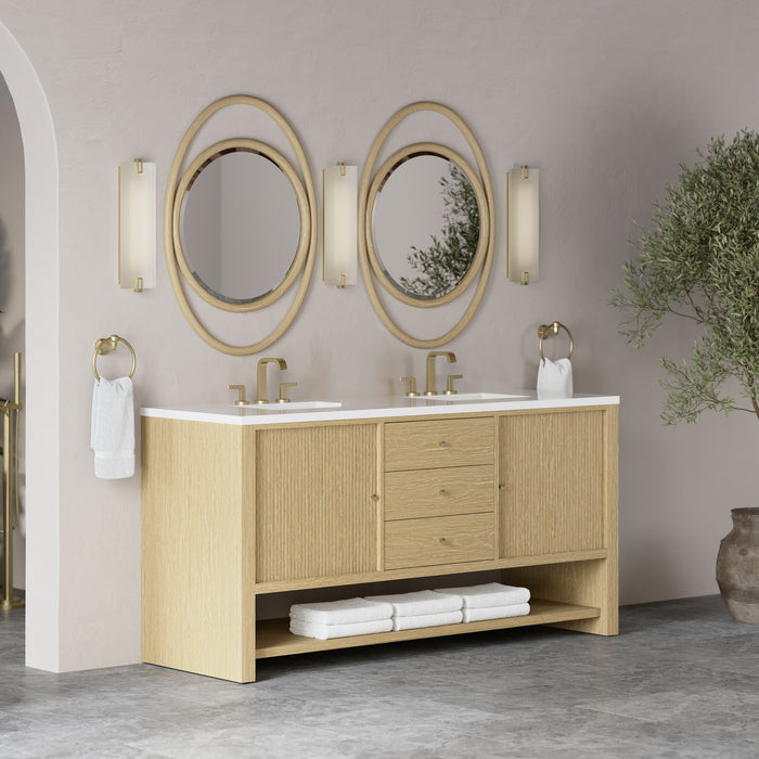 James Martin Vanities Marigot 72" Double Vanity