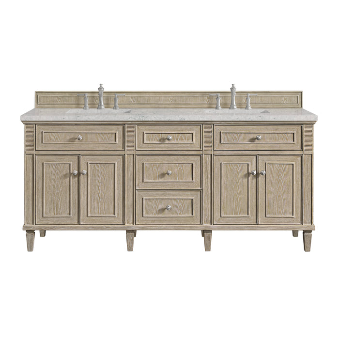 Lorelai 72" Double Vanity, Light Natural Oak