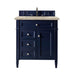 Brittany 30" Single Vanity, Victory Blue, w/ 3 CM Tajnar Eclos Top