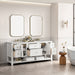 James Martin Vanities Breckenridge 72" Double Vanity Base Only