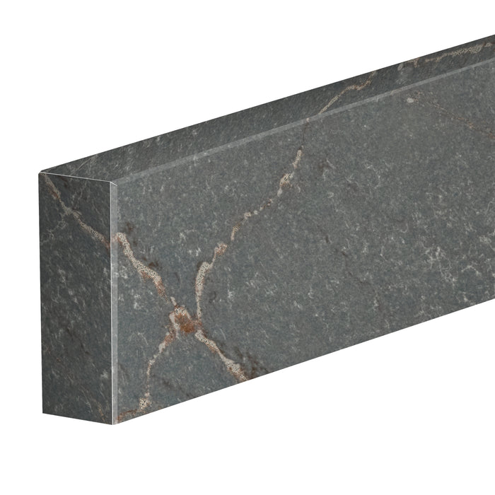 48" Backsplash, 3 CM Parisien Bleu