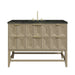 Emmeline 48" Single Vanity, Pebble Oak, w/ 3 CM Phantome Eclos Top