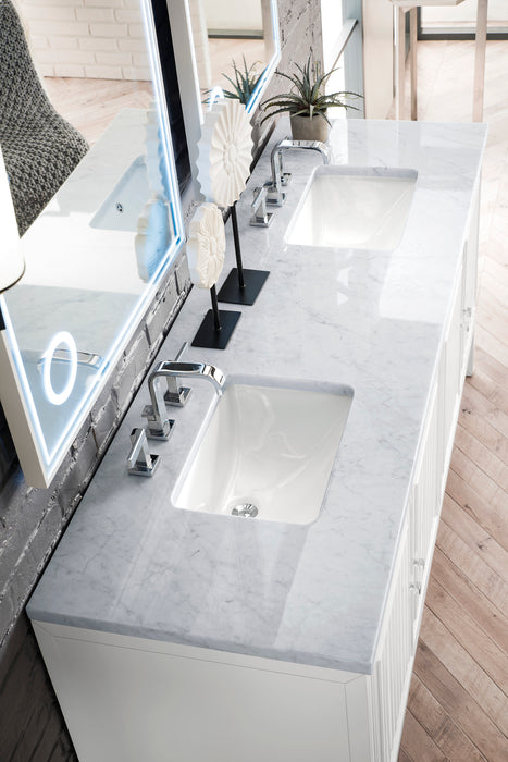James Martin Athens 72" Double Bathroom Vanity