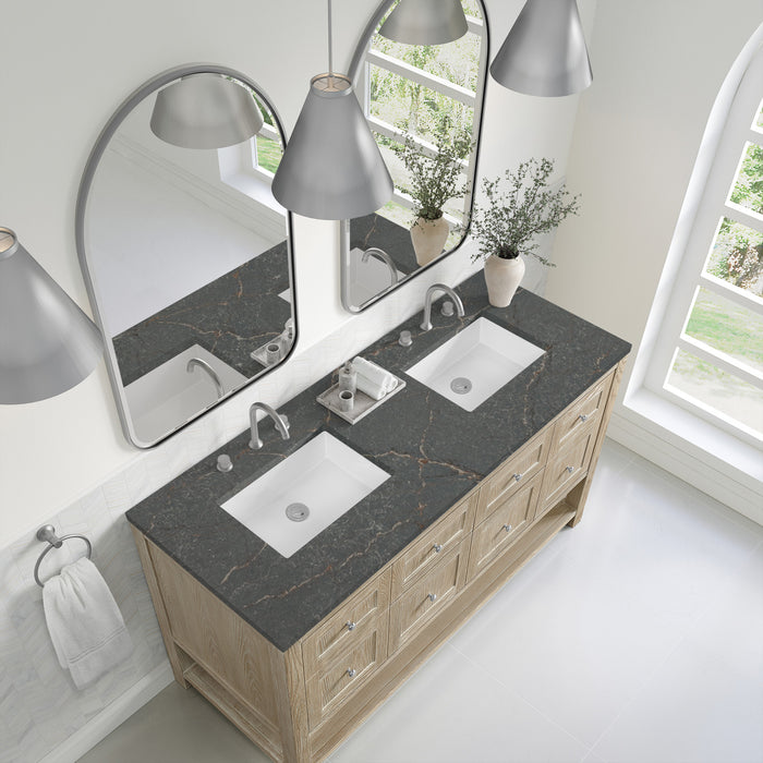 James Martin Vanities Breckenridge 60" Double Bathroom Vanity
