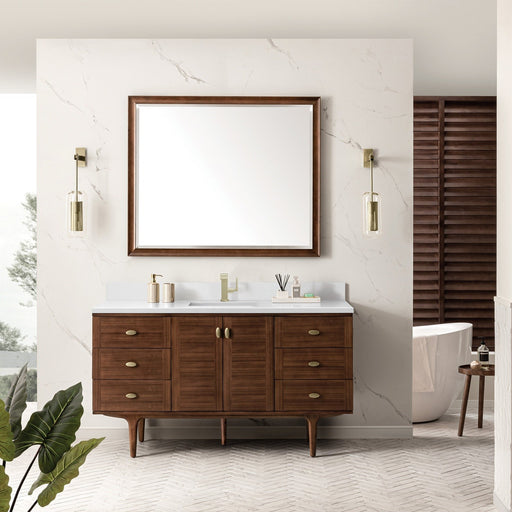 James Martin Vanities Amberly 60" Single Bathroom Vanity