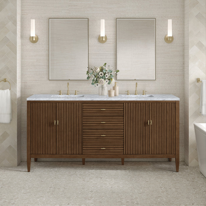 James Martin Vanities Myrrin 72" Double Vanity