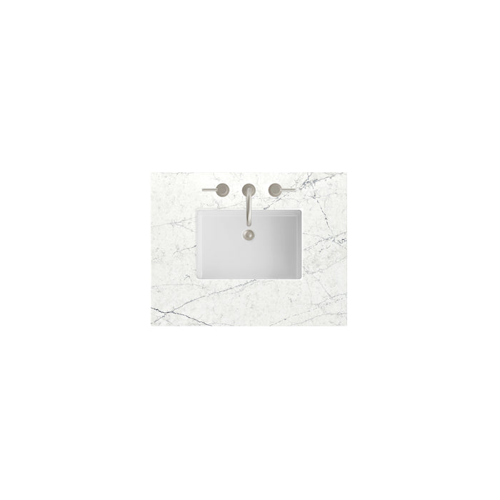 30" Single Top, 3 CM Ethereal Noctis Silestone w/ Sink