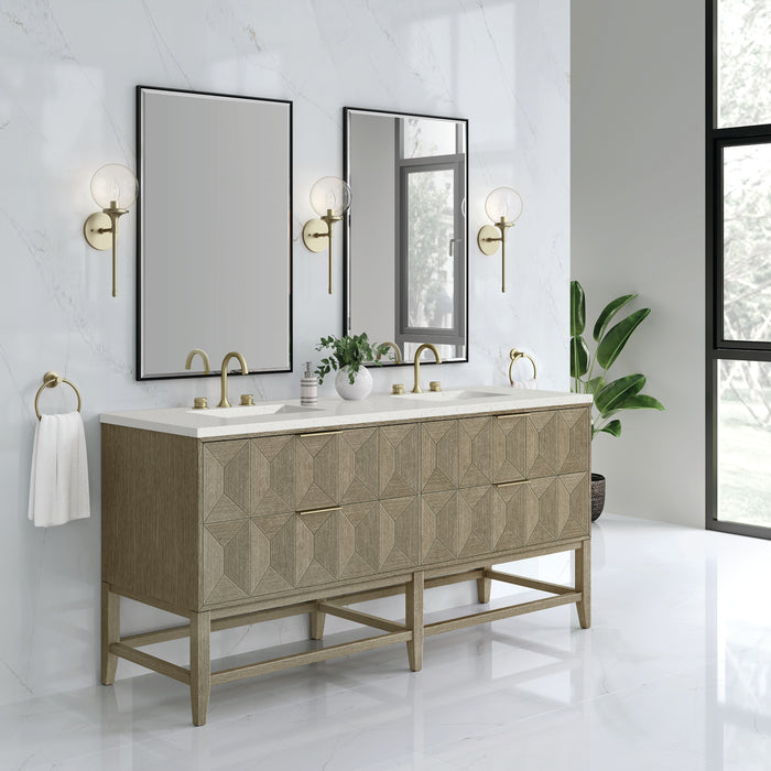 James Martin Vanities Emmeline 72" Double Vanity