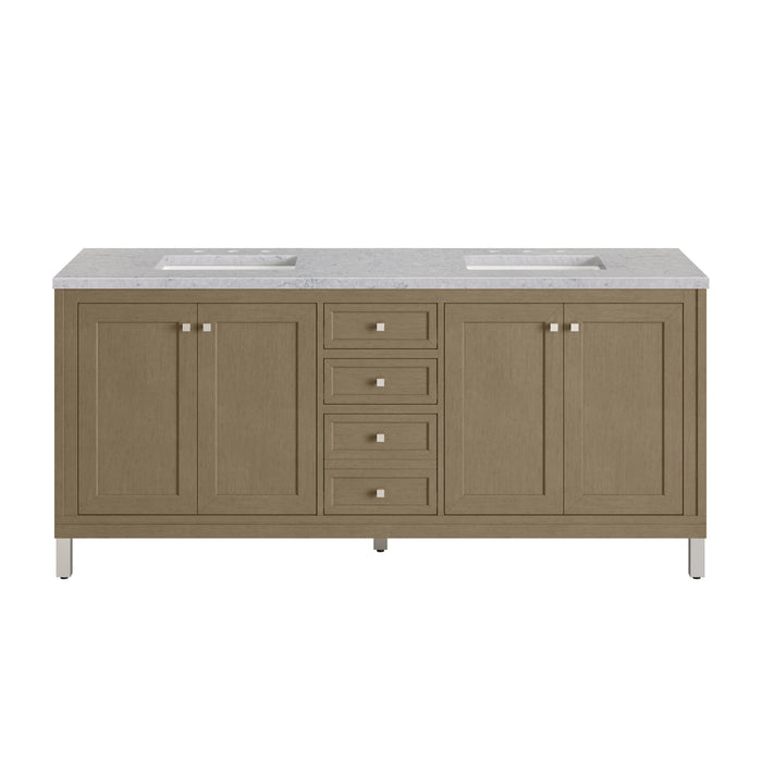 James Martin Vanities Chicago 72" Double Vanity