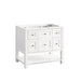 Breckenridge 36" Single Vanity Cabinet, Bright White