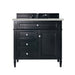 Brittany 36" Single Vanity, Black Onyx w/ 3 CM Lime Delight Silestone Top