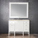 Addison 48" Single Vanity, Glossy White, w/ 3 CM Tajnar Eclos Top