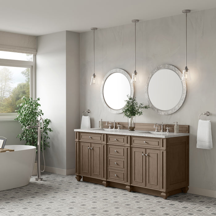 James Martin Vanities Bristol 72" Double Vanity