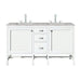James Martin Addison 60" Double Bathroom Vanity