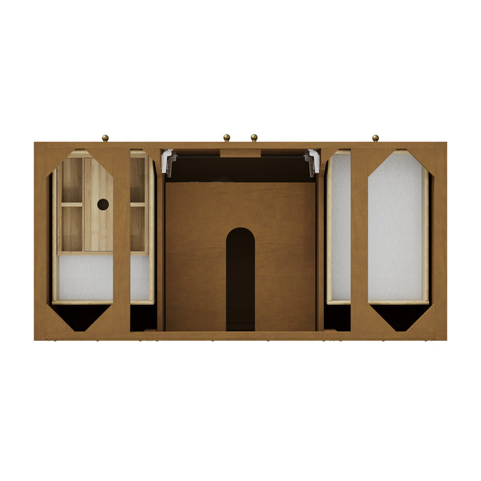 Hudson 48" Single Vanity, Light Natural Oak, w/ 3 CM Phantome Eclos Top