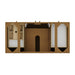 Hudson 48" Single Vanity, Light Natural Oak, w/ 3 CM Phantome Eclos Top
