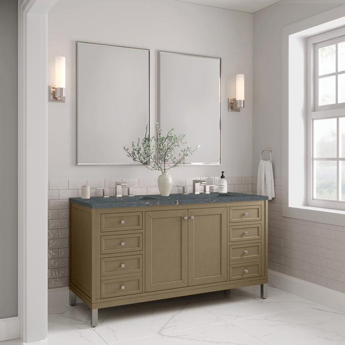 James Martin Vanities Chicago 60" Double Vanity