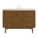Laurent 48" Single Vanity, Honey Oak w/ 3 CM Ethereal Noctis Silestone Top
