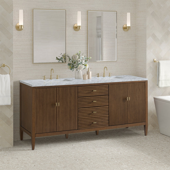 James Martin Vanities Myrrin 72" Double Vanity