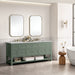 James Martin Vanities Breckenridge 72" Double Vanity