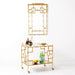 Cyan Design Bamboo Mirror | Gold 03033