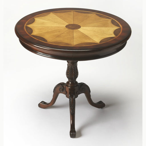 Butler Specialty Company Carissa Round 30"" Pedestal Table, Dark Brown 533024