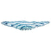 Cyan Design Abyss Plate | Blue & Clear 05362