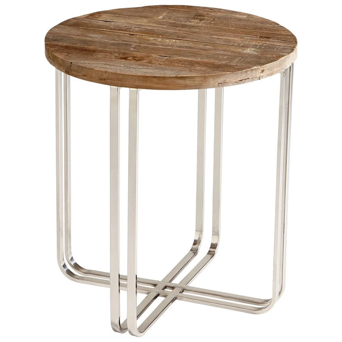 Cyan Design Montrose Side Table | Black Forest Grove And Chrome 06560