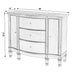 Butler Specialty Company Sheffield 3 Drawer 2 Drawer Accent Cabinet, Beige 674424