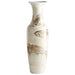 Cyan Design Playing Koi Vase | Tan And Ivory 09883