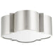 Cyan Design Wyatt Ceiling Mount 2-Light | Satin Nickel - Small 10061