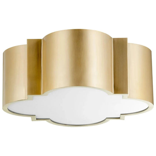 Cyan Design Wyatt Ceiling Mount 2-Light | Aged Brass - Medium 10063