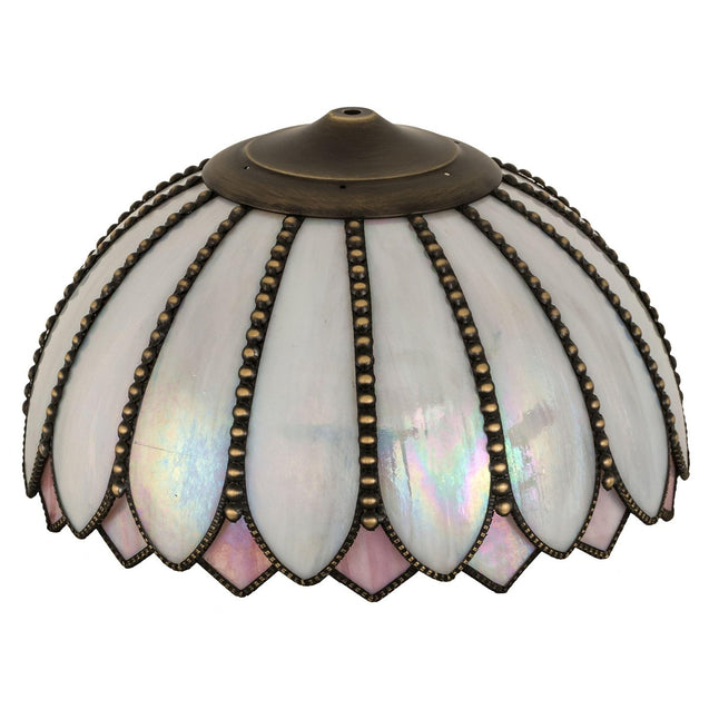 Meyda 16" Wide Tiffany Daisy Table Lamp Shade