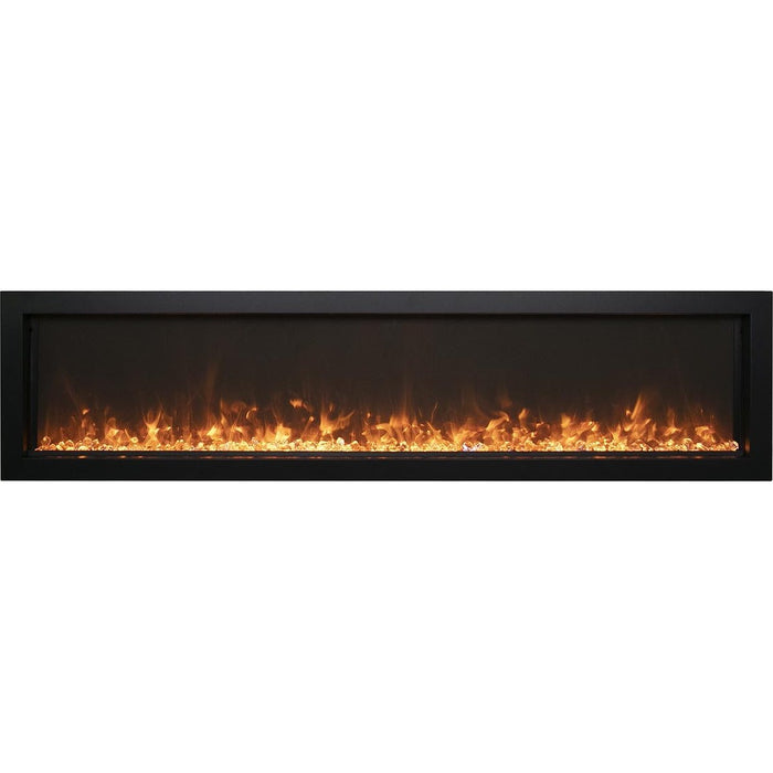 Amantii Extra Slim Indoor or Outdoor Built-In Electric Fireplace