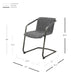 New Pacific Direct Indy Fabric Dining Side Chair, Set of 2 1060029-219