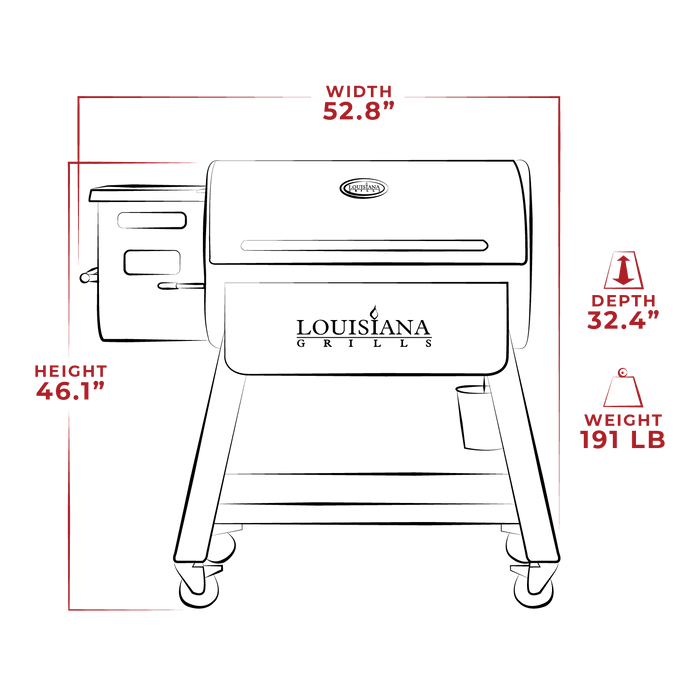 1000 Black Label Series Grill with WiFi Control