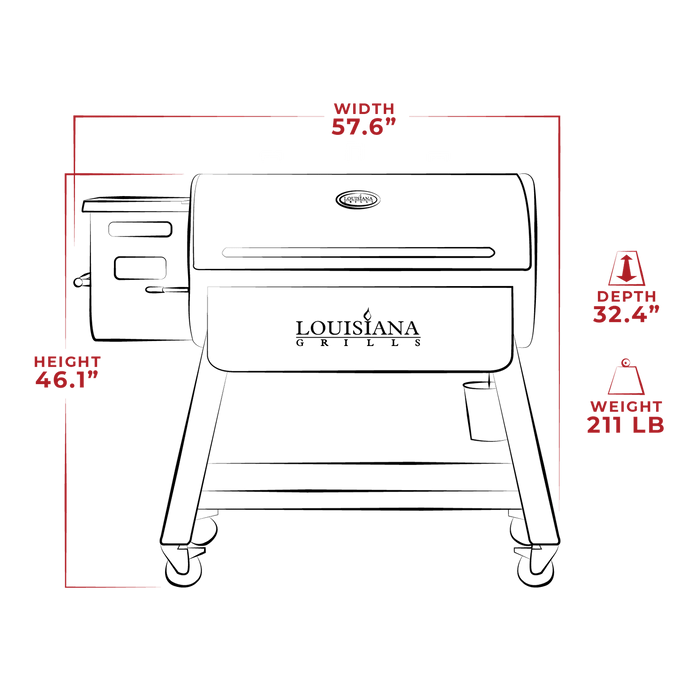 1200 Black Label Series Grill with WiFi Control