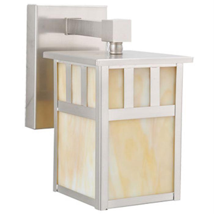 Meyda 5"W Hyde Park Double Bar Mission Solid Mount Wall Sconce