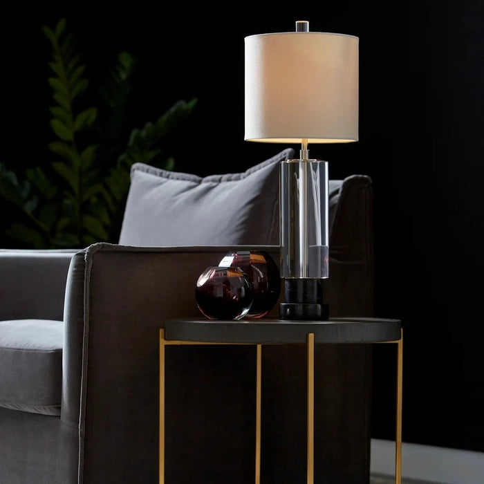 Cyan Design Gravity Table Lamp Designed by J. Kent Martin | Clear And Black 10955