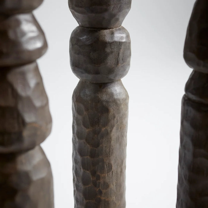 Cyan Design Kinsey Totem Sculpture Designed by J. Kent Martin | Black - Small 11006