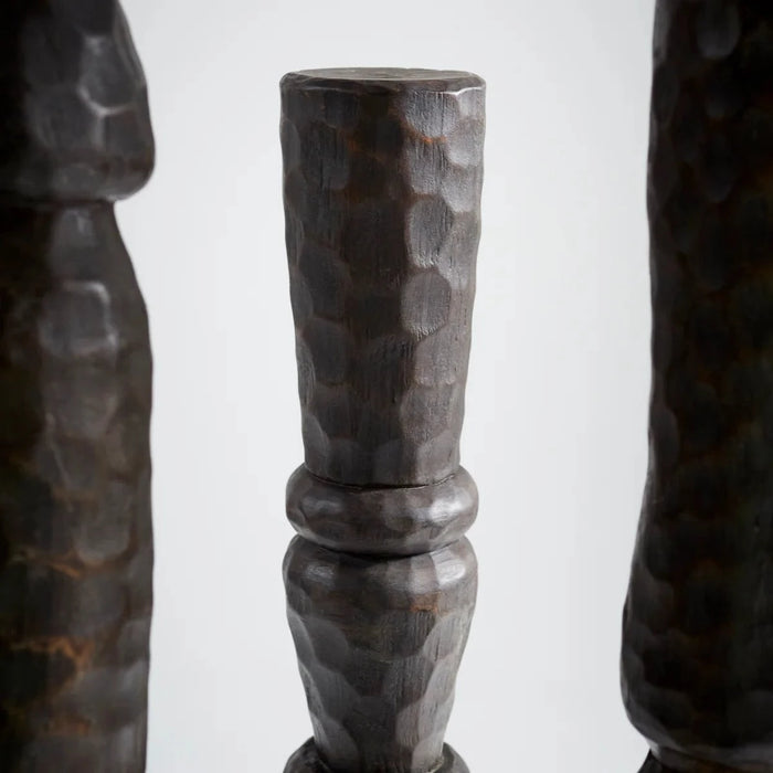 Cyan Design Kinsey Totem Sculpture Designed by J. Kent Martin | Black - Medium 11007