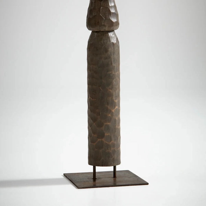 Cyan Design Kinsey Totem Sculpture Designed by J. Kent Martin | Black - Large 11008