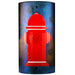 Meyda 12"W Metro Fusion Fire Hydrant Glass Wall Sconce