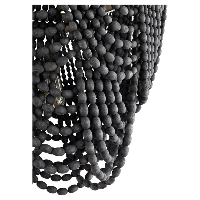 Cyan Design Hammock Pendant | Black - Wide 11245